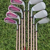 8PCS XXIO MP1200 Women Golf Iron Set 5 6 7 8 9 P A S Iron LADY Graphite Steel Shaft Golf Iron Set Ri