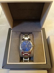 二手 Burberry BU 9031 Watch 藍色錶面手錶