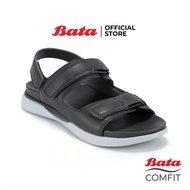 Bata บาจา Comfit รองเท้าเพื่อสุขภาพรัดส้น รองรับน้ำหนักเท้า สำหรับผู้ชาย สีเทา รหัส 8012158