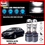 TOYOTA ALTIS 2001-2013 LED Headlight Lampu LED Kereta Car LED Mini Projector 9005/9006 LED Headlight