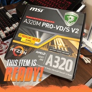 Motherboard MSI A320M PRO AMD AM4 DDR4 (Tag A520M B350M B450M B550M)