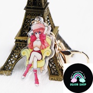 Custom Acrylic Keychain CNC Cutting Process Acrylic Keychain Personalized Acrylic Keychain
