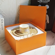 Bone China H-standard Straight Body Steak Plate Vegetable Plate Tableware Set Household Circular Sam