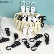 NB  3Pcs Rotag Clothes Pegs Hanger Laundry Hat Clip Supermarket Sock Display Plastic Clip Curtain Clip With Hook n