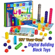 Kidstoy MathLink 1-10 /11-20 Number Digital Cube Blocks Children's Educational Toy Digital Building 