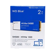 Western Digital 2TB WD Blue SN580 PCIe 4.0 NVMe M.2 SSD (4150MB/s), WDS200T3B0E