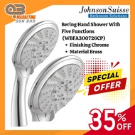 Johnson Suisse Bering Hand Shower With Five Functions | WBFA300726CP