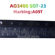 100pcs AO3400 SOT-23 N-channel MOSFET Transistor Marking: A09T New Original