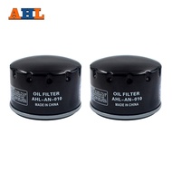 2PCS AHL Oil Filter For BMW F650GS F700GS F800GS F800GT F800ST F850GS K1200 K1300 GT / R / S RS R120