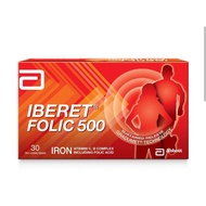 IBERET FOLIC 500 30S IRON REPLACEMENT