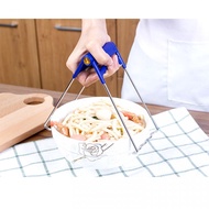 Heat Resistant Iron Food Steamer Bowl Handle Clamp Tool