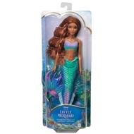 Disney The Little Mermaid Ariel Fashion Doll ตุ๊กตาแอเรียลนางเงือก และร่างคนสวมเดรสสีฟ้า แพ็คเดี่ยว