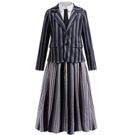 New Cosplay Dress Inspired by Wednesday Addams - The Addams Family Character | Party Outfit
