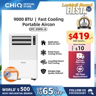 CHiQ 9000-12000 BTU 3 in 1 | Super Circulation Airflow Volume | Fast Cooling | R410A | Portable Aircon | 3 Speeds | Timer | Room Size 10-16㎡ | Temperature 16-32℃ | Standard window Kit | 1 Year Warranty