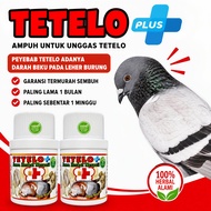 Obat Tetelo Plus 100 Pil Herbal Merpati Paling Ampuh Vitamin Meepati Suplemen Merpati Pakan Obat Mer