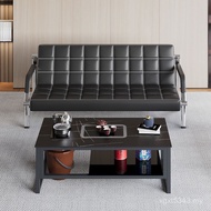 Business Position Modern Three-Person Coffee Table Sofa Combination Simple Office Reception Office S
