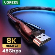 Ugreen HDMI 2.1 Cable 8K/60Hz Xiaomi Mi Box HDMI2.1 Cable 48Gbps HDR10+ HDCP2.2 for PS4 HDMI Splitter 8K HDMI Cable