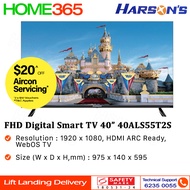 Harson's HD Android Smart TV 40Inch 40ALS55T2S