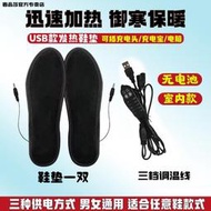 奢品保暖電熱電暖墊USB發熱鞋墊插電充電加熱墊暖腳寶可行走男女