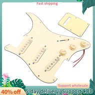 Loaded Prewired SSS Alnico 5 Alnico V HOT Pickups Pickguard Set for  Guitar