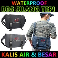 SEAZONN BEG SILANG TEPI KALIS AIR BEG LELAKI NYLON WATERPROOF CROSSBODY MESSENGER BAG MAN MEN FASHIO