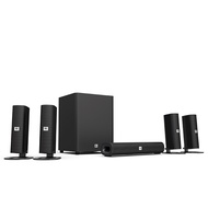 JBL CINEMA 535 home theater audio 5.1 set TV speaker power amplifier integrated.