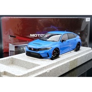 [MASH] Motorhelix 1/18 Honda Civic Type R FL5 Blue With Independent Engine
