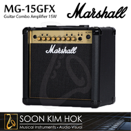MARSHALL MG-15GFX Guitar Combo Amplifier 15W (MG15GFX)