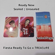 [READY NEW OFFICIAL ] Fiesta Ready To Go x TREASURE [ Sealed | Unsealed Photocard benefit collaborat