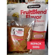 Dedak buah Zupreem repack (500g)/makanan burung/dedak burung/pellet burung/dedak zupreem/dedak buah
