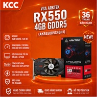 ARKTEK RX550 4GB GDDR5 Video Card (AKR550D5S4GH1) - Genuine new 3 years