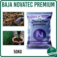 NOVATEC Premium 15-3-20-2+10S+TE 50KG Fruit Growth Fertilizer Manure Purple Baja Ungu Durian Nitrophoska NPK Novatec 紫肥