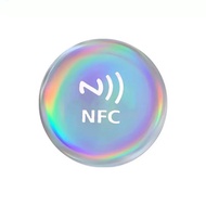 Anti Metal Ntag213 Tag 144 Bytes 13.56MHZ Diameter 30mm NFC Epoxy LabelsSticker All Cell Phone Social Share OneHop