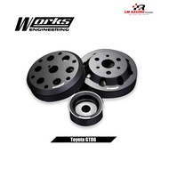 (TOYOTA) Works Light Weight Crank Pulley (Vios, Wish, GT86, 4A-GE)
