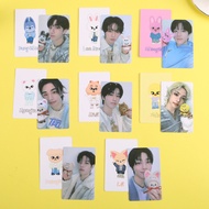 Kpop Stray Kids 2025 FM Photocards BANGCHAN SEUNGMIN HAN CHANBIN FELIX HYUNJIN Idol Collectibles Car