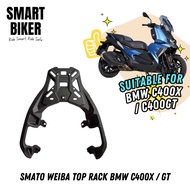 SMATO Top Rack BMW C400X C400GT Weiba Rack for Motorcycle Heavy Duty Rak Motosikal