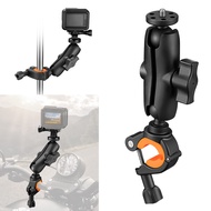 CAMOLO Motorcycle Camera Mount Kit Gopro Motorcycle Mount for Gopro Action Camera Handlebar Mount wi