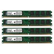 ใหม่สำหรับคิงส์สตัน8GB 8GB 8G 4X2GB PC2-6400U ดิมม์ DDR2-800 1.8V หน่วยความจำ RAM สำหรับพีซีตั้งโต๊ะ DIMM