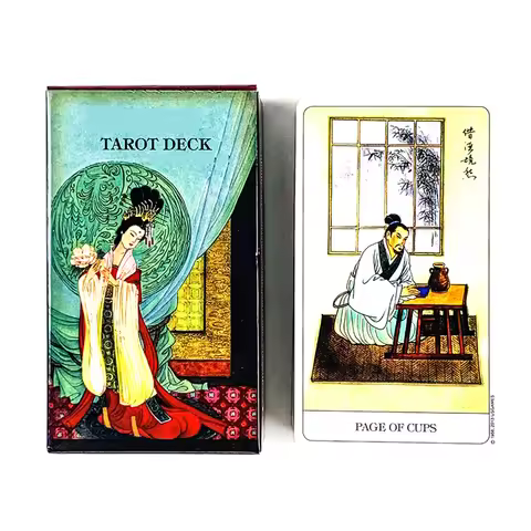 New Tarot Cards A 78 Deck Oracle English Visions Divination Edition Borad Playing Games，Holiday Game