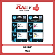 [ORIGINAL] HP 924 Black Cyan Magenta Yellow Ink Cartridge / Value Set