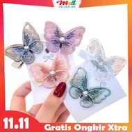 MALL Women's ButterFly Clip ButterFly Decoration Korean Fashion Hair Clip Accessories ACC06