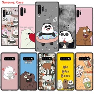 NR62 We Bare Bears Soft silicone Case for Samsung A6 A8 A6+ A8+ Plus A7 A9 2018