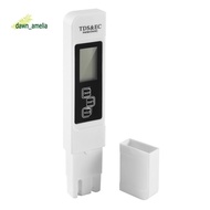 TDS EC Meter Digital Water Quality Tester 0-9999 PPM Measurement Range Water Purity Temperature Mete