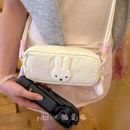 奶白米菲大疆斜挎收纳包可爱pocket3便携保护相机收纳袋化妆包Milk White Mifei Dajiang Messenger Storage Bag Cute po20260108