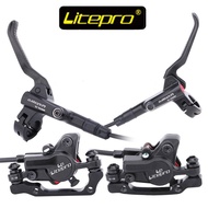 Lp Litepro folding bike mini velo brake bidirectional brake hydraulic brake for MTB mountain bike folding bike hydraulic disc brake kit bicycle parts