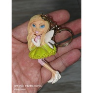 GANTUNGAN KEYCHAIN KEYRING KEY CHAIN BRATZ COSTUME FAIRY ANGEL BARBIE DOLL BERBI BRAT KEYCHAIN