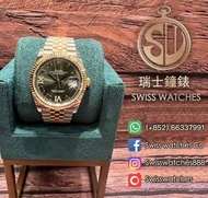 二手 勞力士 Rolex Datejust 126233  VI XI石字 綠面  NFC Card