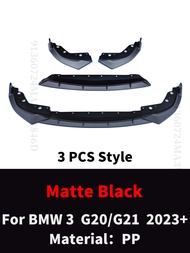 ตัว M340i G20ด้านหน้าสำหรับ BMW 3ชุด G21 2023 330i ที่320d กันชนรถที่กั้นคางกระจายอากาศที่กั้นขอบเขื