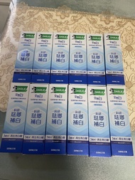 DARLIE好來全亮白琺琅補白牙膏(薄荷茉莉味)100克黑人牙膏全亮白琺瑯補白牙膏