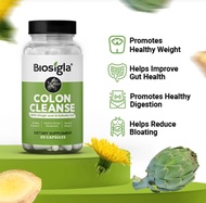 COLON CLEANSE by Biosigla. Safe & effective Colon Cleanse & Gut Health Support. 60 capsules